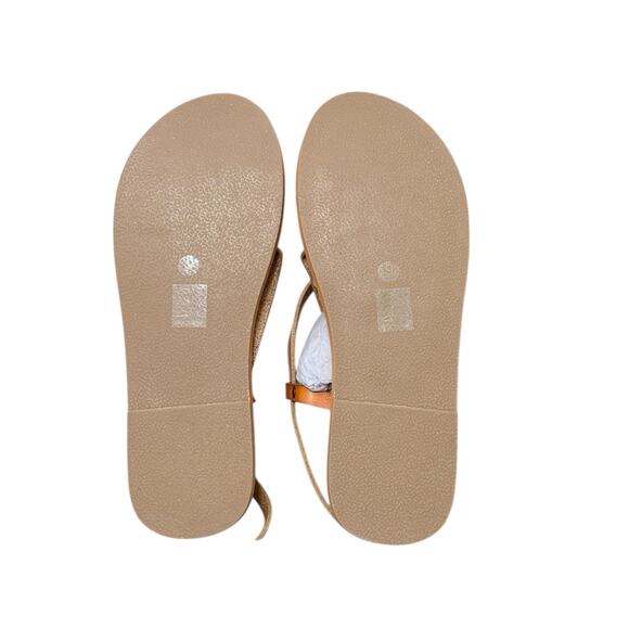 NWT! Nitti Women's Gladiator Fisherman Sandals in Light Brown - Size 9 - Picture 8 of 9